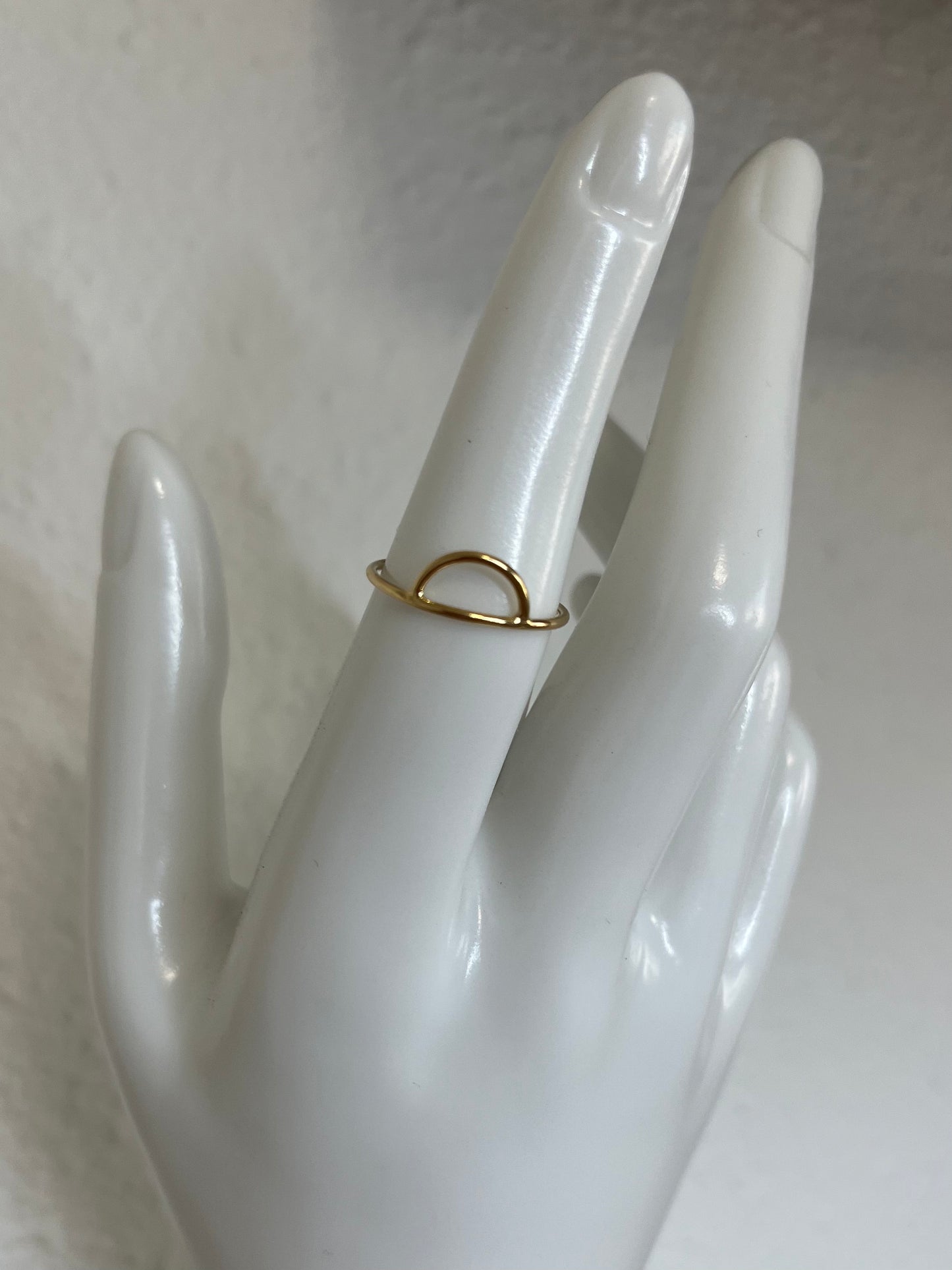 14k Gold Filled Single Arch Ring